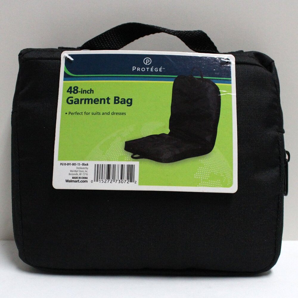 Protege New With Tags 48 Inch Black Garment Bag or Cover